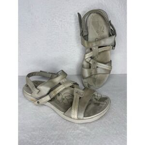 Merrell Women's Sz 8 Swivel Lavish Strappy Leather Sandals Hiking Casual